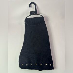 NEW Women’s INC International Concepts Black Studded Scarf